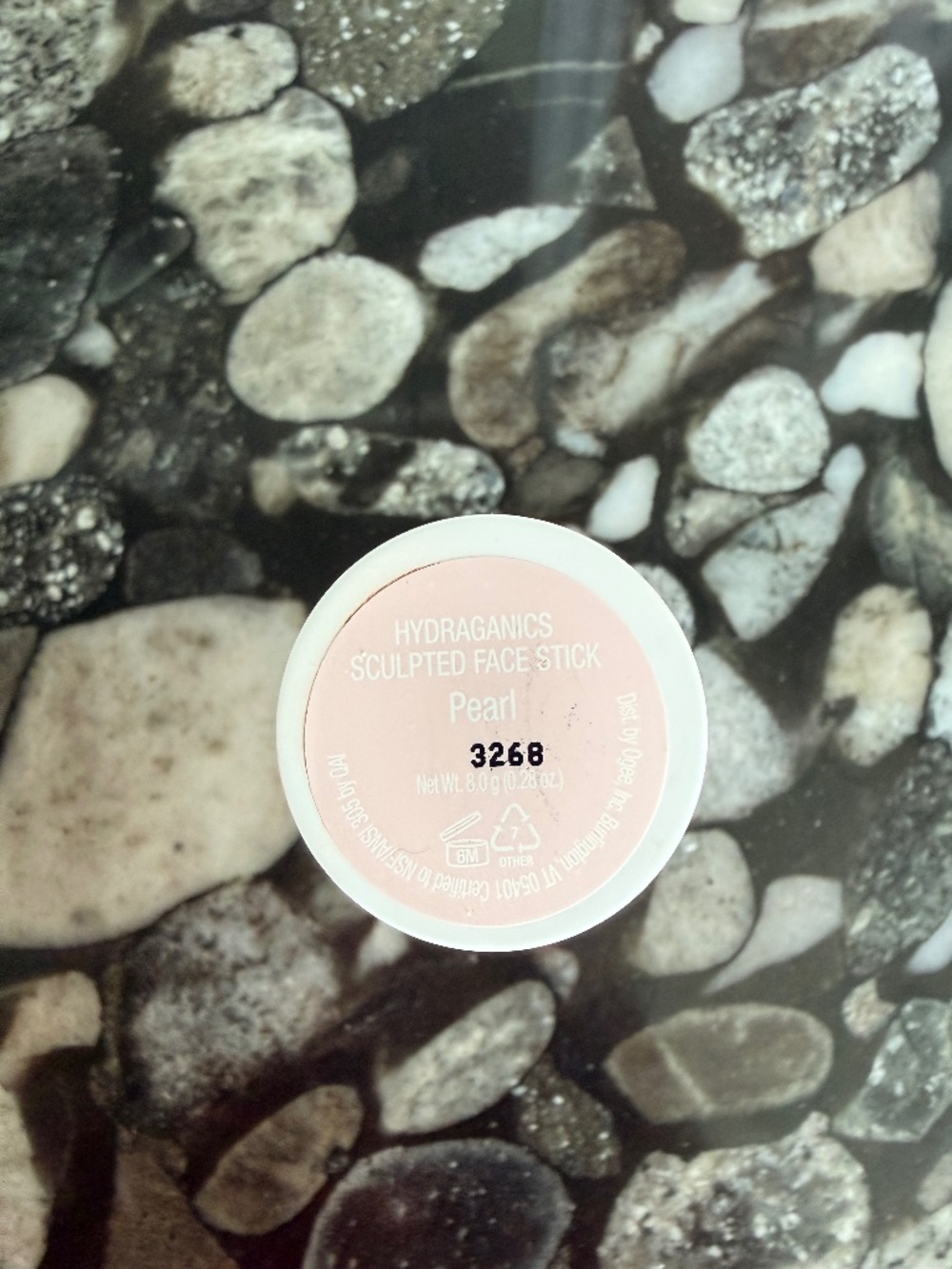 *new without box* ogee sculpted face stick- pearl